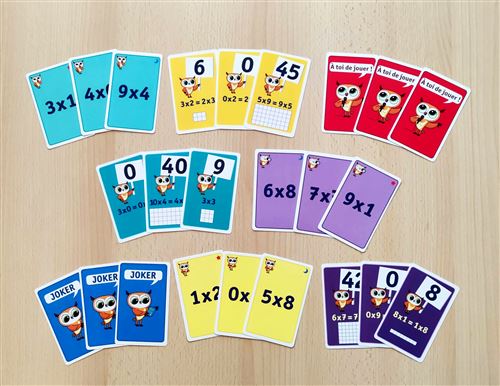 Le Jeu Des Multiplications - Chouette - CE1/CM2